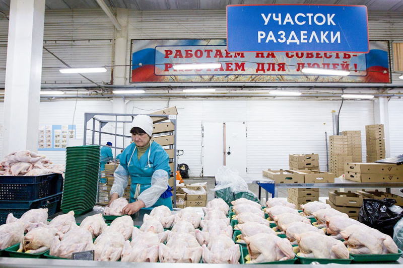 Минсельхоз договорился с производителями о стабилизации цен на мясо птицы