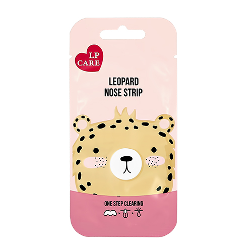 Полоска для очищения пор носа `LP CARE` Леопард 1 шт